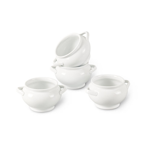 Three Posts 11cm Porcelain Soup Bowl & Reviews Wayfair.co.uk